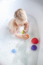 Fancy Baby Sensorik Balls - Babyspielzeug ab 0 3 6 8 Monate, Greifball für Babys, Multi Texturierte Motorikspielzeug, Massagebälle, Pekip Spielzeug, Baby Ball – Bild 6
