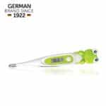 Reer 9808 Digitales Fieber-Thermometer fürs Baby, flexible Spitze, mit süssem Frosch-Motiv, Digitales Fieberthermometer, Frosch – Bild 6