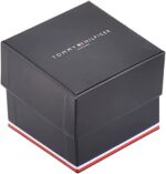 Tommy Hilfiger Herren Analog Quarz Uhr mit Paqué or Armband – Bild 8