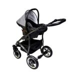 Cleo Kinderwagen 4 in 1 Komplettset (+ISOFIX-Basisstation) - Radwahl (Luftreifen) – Bild 4