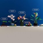 LEGO 10309 Icons Sukkulenten, Botanical Collection Set für Erwachsene zum Basteln, Zimmerdeko mit 9 künstlichen Mini-Pflanzen, Home Deko mit Blumen – Bild 5
