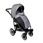 Cleo Kinderwagen 4 in 1 Komplettset (+ISOFIX-Basisstation) - Radwahl (Luftreifen) – Bild 7