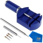 MMOBIEL Uhrenarmband Link Pin Remover Adjust Repair Tool Kit for Uhrmacher with Pins Spring Pusher Steel Punch