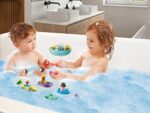 PLAYMOBIL 1.2.3 AQUA 71086 Adventskalender für Kinder: Badespass, Mit schwimmfähigen Tieren, Badewannenspielzeug, Spielzeug für Kinder ab 1,5 Jahren – Bild 5