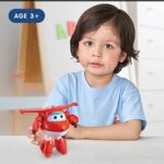 Super Wings Transforming Jett Spielflugzeug und Roboterfigur Verwandelbare Figur und Roboter aus der Zeichentrickserie Spielzeug für Kinder ab 3 Jahren – 12 cm – Bild 4