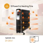 Aigostar Ölradiator, Elektro Heizkörper – Bild 8