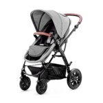 Kinderkraft Kinderwagen 3 in 1 MOOV Kinderwagenset Sportwagen Buggy Babyschale Grosse Räder Luftreifen Hohe Verarbeitungsqualität Bequemerr – Bild 10