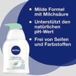 NIVEA Intimo Waschlotion Mild Fresh (250 ml), Intim Waschgel mit Milchsäure, Kamillenextrakt und Bio Jojobaöl, Intim Waschlotion für normale Haut – Bild 3