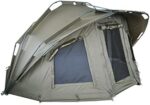 MK-Angelsport "Fort Knox 1-2 Personen Zelt Karpfenzelt Angelzelt komplettes Set inkl. Gummihammer Dome Bivvy – Bild 2