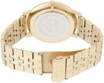 Tommy Hilfiger Herren Analog Quarz Uhr mit Paqué or Armband – Bild 2