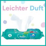 Pampers Fresh Clean Baby Feuchttücher, milder Duft, auch für Hände und Gesicht geeignet, (12 x 52), 624 Tücher – Bild 4