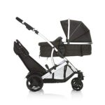 Hauck Geschwister Kinderwagen Duett 2 / Buggy für 2 Kinder / Sitz Oben Umbaubar in Baby Wanne für Neugeborene/ Regen Verdeck inkl. / Belastbar bis 36 kg / Faltbar / 1 Stück (1er Pack), Forest Schwarz – Bild 7
