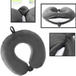 life hall Reisekissen, Memory Foam Nackenkissen Stützkissen,luxuriöses kompaktes und leichtes Quick Pack für Camping,Schlafrestkissen – Bild 2