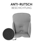 Hauck Alpha Cosy Comfort Sitzverkleinerer ab 6 Monate, mit verstärkten Seitenpolster und extra hoher Rückenlehne, hochwertiger Stretch Stoff, kompatibel mit allen ALPHA+ Holzhochstühle – Bild 4