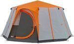 Coleman Octagon mit grossen Fenstern, mit 360° Rundumblick, stabile Stahlstangenkonstruktion, Vollständig integrierte Bodenplane, einfacher Aufbau, 100% Wasserdicht – Bild 2