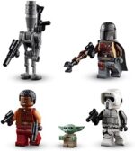 LEGO 75292 Star Wars The Mandalorian Kopfgeldjäger Transporter Raumschiff Spielzeug mit dem Kind als Minifigur – Bild 7