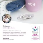 Livella Silberhütchen, Schützt und beruhigt bei wunden und empfindlichen Brustwarzen, Medizinprodukt Made in Germany, Stillhütchen 2 Stück, massives 999 Silber, Frei von Kupfer Nickel – Bild 5