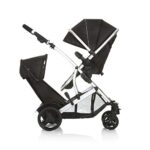 Hauck Geschwister Kinderwagen Duett 2 / Buggy für 2 Kinder / Sitz Oben Umbaubar in Baby Wanne für Neugeborene/ Regen Verdeck inkl. / Belastbar bis 36 kg / Faltbar / 1 Stück (1er Pack), Forest Schwarz – Bild 15