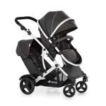 Hauck Geschwister Kinderwagen Duett 2 / Buggy für 2 Kinder / Sitz Oben Umbaubar in Baby Wanne für Neugeborene/ Regen Verdeck inkl. / Belastbar bis 36 kg / Faltbar / 1 Stück (1er Pack), Forest Schwarz – Bild 22