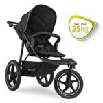 Hauck Kinder Buggy Runner oder Runner 2, Grosse Luftreifen 3 Rad, Bis 25 kg, mit Liegefunktion und Netzfenster, Höhenverstellbar, Zusammenklappbar, Grosser Korb – Bild 2