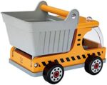 Hape – Kipplaster, Riesen Bagger, Baustellen-Fahrzeug für Kinder, ab 3 Jahren – Bild 2