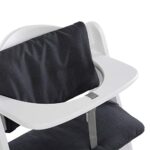 Hauck Sitzkissen für Holzhochstühle Highchair Pad Deluxe, Kompatibel mit Alpha+, Beta+ und Bauähnlichen Modellen, Maschinenwaschbar, Einfache Befestigung mit Klettverschlüssen – Bild 3