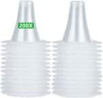 Braun Thermoscan Schutzkappe, 100-200 Stück Braun Fieberthermometer Schutzkappen Ersatzschutzkappen für alle Braun Ohrthermometer Thermoscan