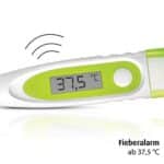 Reer 9808 Digitales Fieber-Thermometer fürs Baby, flexible Spitze, mit süssem Frosch-Motiv, Digitales Fieberthermometer, Frosch – Bild 4