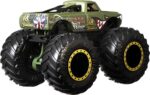 Hot Wheels GBP23 - Monster Trucks 164 Fahrzeuge 4-Pack, zufällige Auswahl, Spielzeug ab 3 Jahren – Bild 5