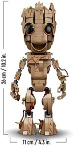 LEGO 76217 Marvel Ich Bin Groot Spielzeug zum Bauen, Set mit Baby Groot-Figur aus Guardians of The Galaxy 2, tolles Geschenk zum Geburtstag – Bild 3