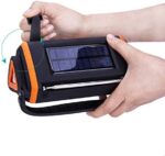 Notfallradio mit Solar- und Dynamo-Kurbel: 5000mAh Akku, Powerbank, LED-Taschenlampe und SOS-Signal – Bild 7