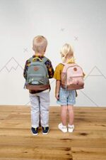 LÄSSIG Kinderrucksack mit Brustgurt Kindergartentasche Kindergartenrucksack 27 cm, 4,5 Liter oben, 1,5 Liter unten, 3 Jahre/Mini Backpack Adventure – Bild 3