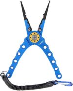 Lixada 20cm Aussen multifunktionale Angeln Zangen Linie Cutter Hook Remover Tackle – Bild 2