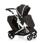 Hauck Geschwister Kinderwagen Duett 2 / Buggy für 2 Kinder / Sitz Oben Umbaubar in Baby Wanne für Neugeborene/ Regen Verdeck inkl. / Belastbar bis 36 kg / Faltbar / 1 Stück (1er Pack), Forest Schwarz – Bild 11