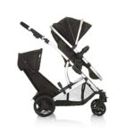 Hauck Geschwister Kinderwagen Duett 2 / Buggy für 2 Kinder / Sitz Oben Umbaubar in Baby Wanne für Neugeborene/ Regen Verdeck inkl. / Belastbar bis 36 kg / Faltbar / 1 Stück (1er Pack), Forest Schwarz – Bild 17