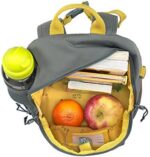 LÄSSIG Kinderrucksack mit Brustgurt Kindergartentasche Kindergartenrucksack 27 cm, 4,5 Liter oben, 1,5 Liter unten, 3 Jahre/Mini Backpack Adventure – Bild 6
