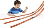 Hot Wheels FTL69, ​Auto und Mega Track Pack, Spielzeug Autorennbahn ab 4 Jahren – Bild 2