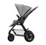 Kinderkraft Kinderwagen 3 in 1 MOOV Kinderwagenset Sportwagen Buggy Babyschale Grosse Räder Luftreifen Hohe Verarbeitungsqualität Bequemerr – Bild 11
