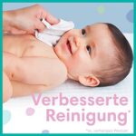 Pampers Sensitive Baby Feuchttücher, 1200 Tücher (15 x 80) ohne Duft, für eine sanfte und weiche Reinigung – Bild 4