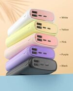 Kuulaa Powerbank 26800mAh Externer Akku Makrone Farbe Dual Output Tragbares Ladegerät Externer Batterie Pack for iPhone XR/XS/X / 8/7/6, iPad, Samsung, Huawei – Bild 7