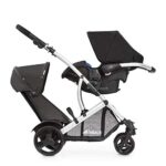 Hauck Geschwister Kinderwagen Duett 2 / Buggy für 2 Kinder / Sitz Oben Umbaubar in Baby Wanne für Neugeborene/ Regen Verdeck inkl. / Belastbar bis 36 kg / Faltbar / 1 Stück (1er Pack), Forest Schwarz – Bild 24