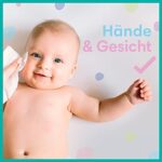Pampers Fresh Clean Baby Feuchttücher, milder Duft, auch für Hände und Gesicht geeignet, (12 x 52), 624 Tücher – Bild 8