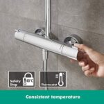hansgrohe Duschsystem Crometta, Chrom – Bild 4