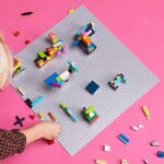 LEGO 11024 Classic Graue Bauplatte, quadratische Grundplatte mit 48x48 Noppen als Basis für Konstruktionen und für weitere LEGO Sets – Bild 2