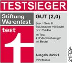 Bosch Staubsauger ideal für Allergiker, Hygiene-Filter, Bodendüse für Parkett, Teppich, Fliesen, langes Kabel, leise – Bild 2