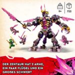 LEGO 71772 NINJAGO Der Kristallkönig Set mit beweglicher Action-Figur der Zentaur-Kreatur und Lloyd-Minifigur, Spielzeug für Kinder, Geschenk zu Weihnachten – Bild 3