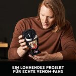 LEGO 76187 Marvel Spider-Man Venom Maske Bauset für Erwachsene, Fanartikel, Geschenkidee für Sammler – Bild 2