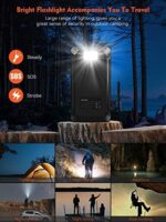 Faltbare Solar Powerbank 25000mAh, 1+3 faltbare Solarpanels, 2 USB-Ausgänge, wasserfest - Ideal für Smartphones, Tablets, Camping. – Bild 7
