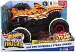 Hot Wheels HGV87 - Monster Trucks Tiger Shark, ferngesteuertes 4x4 Spielzeug-Auto für maximalen Outdoor-Renn-Spass, inklusive USB-Kabel, Spielzeug für Kinder ab 4 Jahren – Bild 6