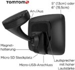 TomTom Navigationsgerät GO Essential (5/6 Zoll, Stauvermeidung dank TomTom Traffic, Karten-Updates Europa, Freisprechen, Updates über Wi-Fi) – Bild 8